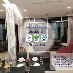 Apartment 5 Star & Luxury Near Klcc/ Kl Centre 